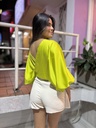 Blusa Eva verde lima