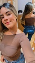 Blusa Diagonal Marron