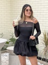Blusa Diagonal Negra