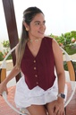 Chaleco Vinotinto