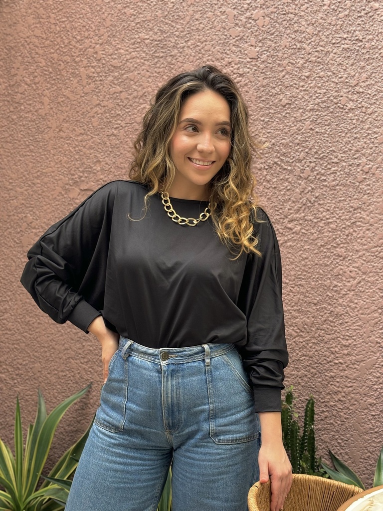 Blusa Murci negra
