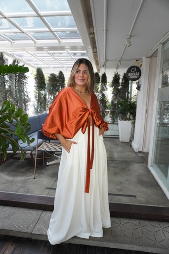 Blusa Eva Terracota