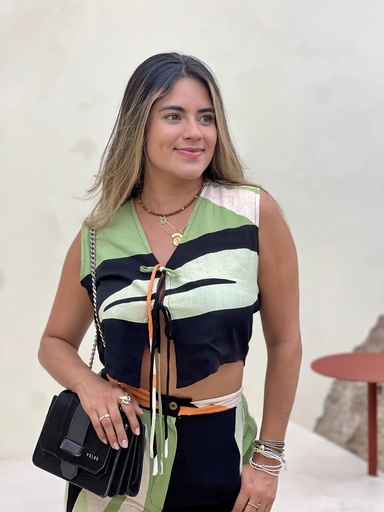 Chaleco Estampado